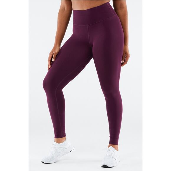 Fabletics SculptKnit High-Waisted Legging Eggplant Purple S Performance Active - Picture 1 of 6